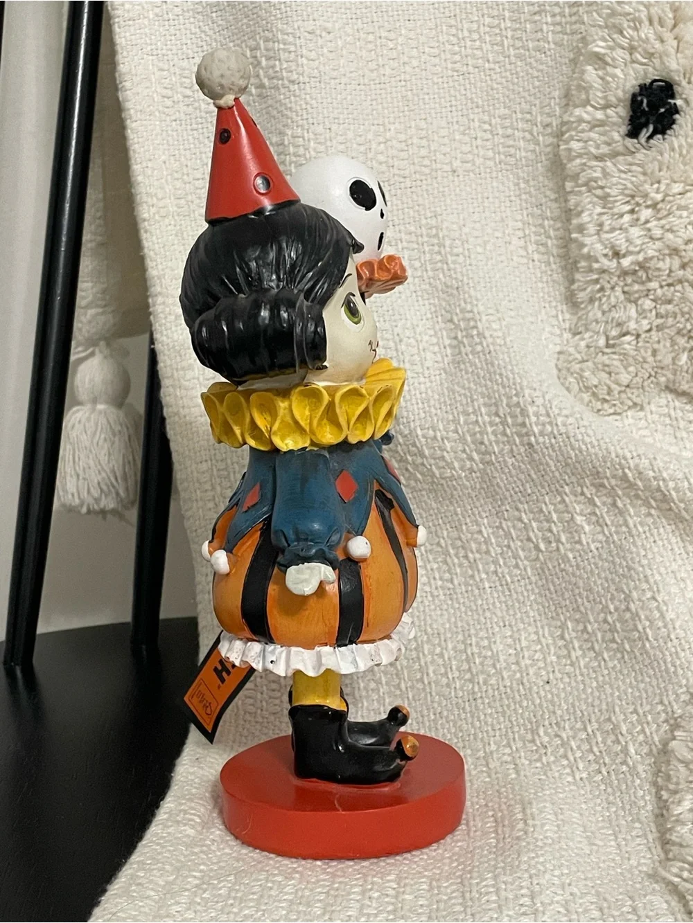 Ghoulish Clown Girl with Ghost Balloon 9” NEW Halloween 2026